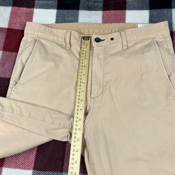 Rag & Bone Pants Mens 34x32" Standard Issue Fit 3 Slim Straight Leg Navy - Picture 8 of 11